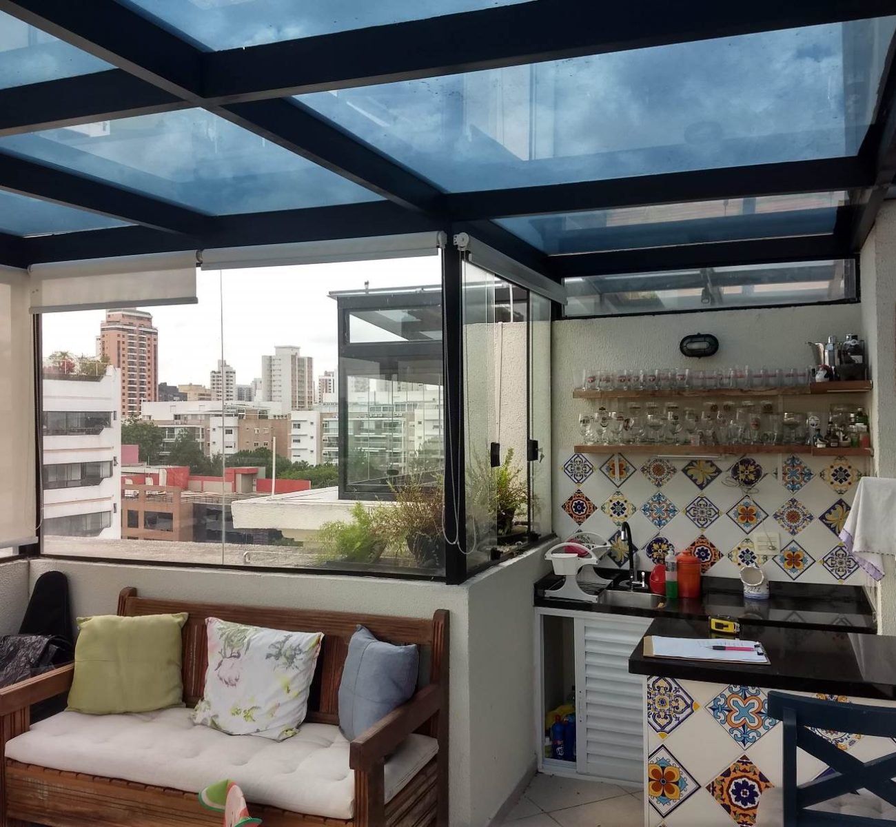 Cobertura para Sacada 2