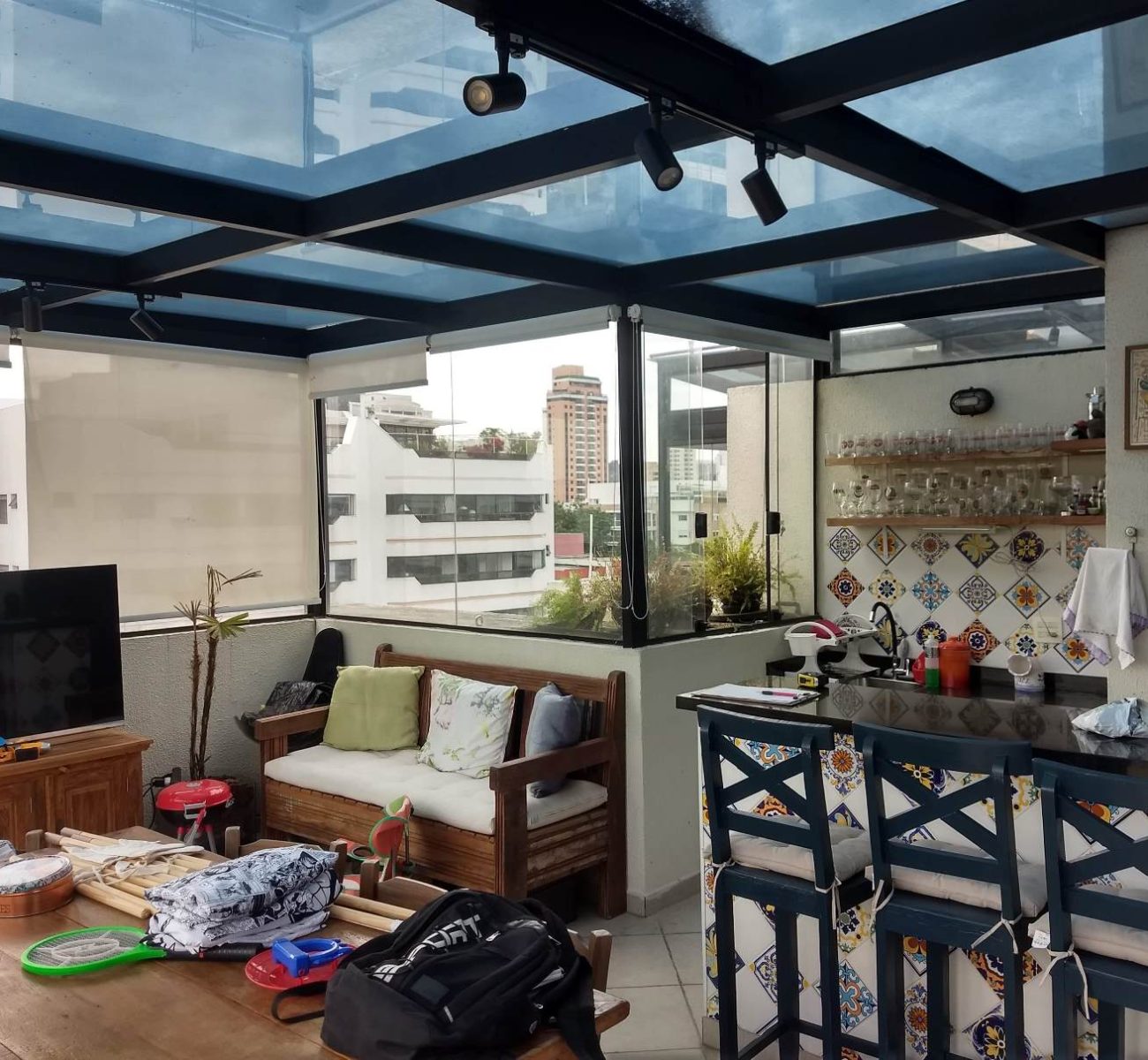 Cobertura para Sacada 3